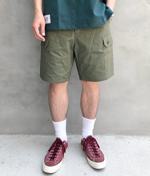 DESCENDANT/CARGO TWILL SHORTS (OLIVE DRAB)