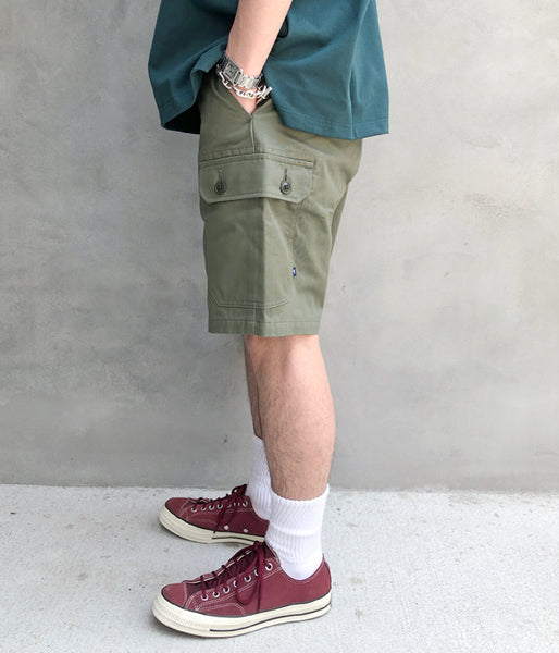 DESCENDANT/CARGO TWILL SHORTS (OLIVE DRAB)