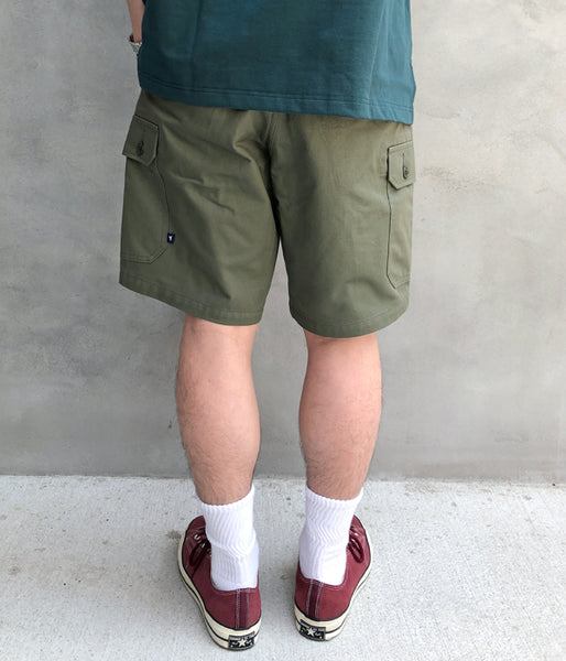 DESCENDANT/CARGO TWILL SHORTS (OLIVE DRAB)