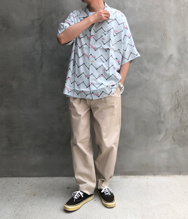 visvim/COPA SHIRT S/S BATS (LT.BLUE)