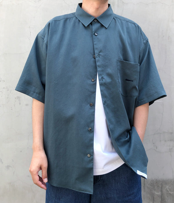 DESCENDANT シャツ DESCENDANT/PIRE SS SHIRT (GREEN)