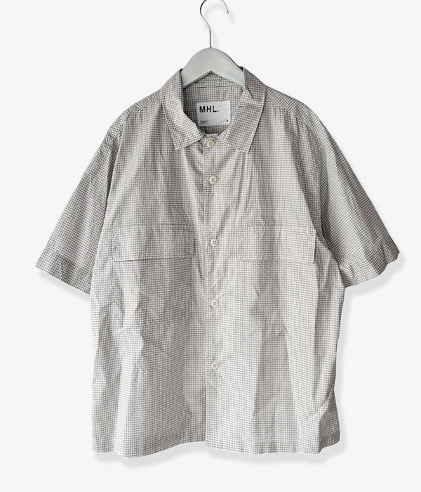 【Saint Laurent】cotton check shirt