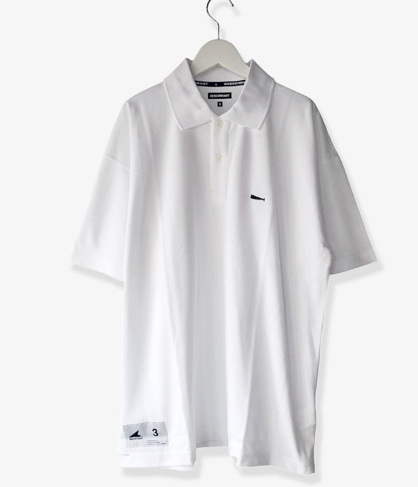 DESCENDANT/CACHALOT POLO SS (WHITE)