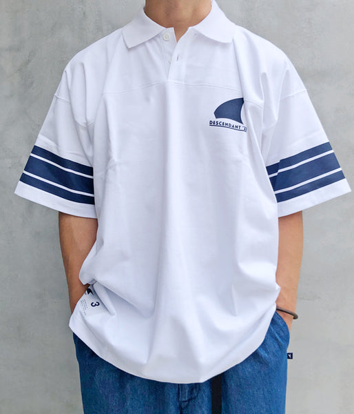 DESCENDANT/GENNAKER POLO SS (WHITE)