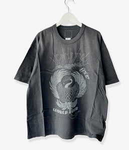 visvim/JUMBO TEE S/S CRASH WORLD TOUR (BLACK)