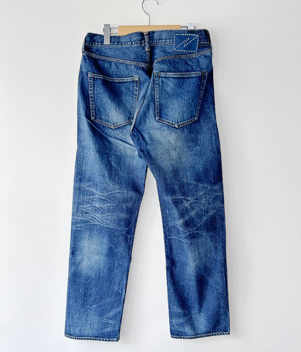 値下げ→美品！visvim social sculpture denim 17R○洗濯回数０