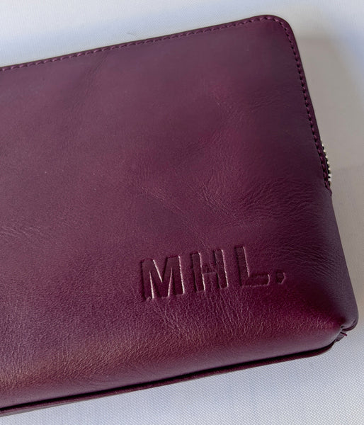 MHL./BASIC LEATHER POUCH L