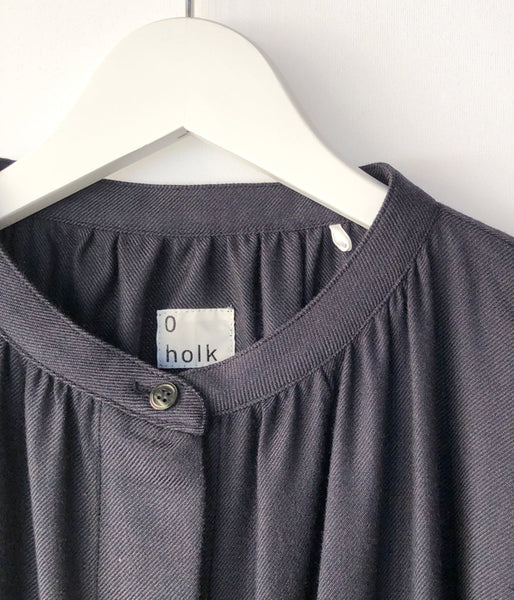 holk/SMOCK DRESS (NAVY)