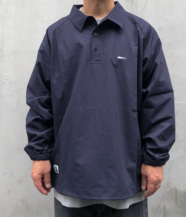 DESCENDANT ROCKET OXFORD SHIRT ディセンダント DESCENDANT/ROCKET OXFORD LS SHIRT CORDURA (NAVY)