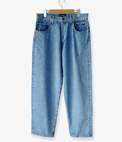 DESCENDANT/1995 DENIM TROUSERS BAGGY (INDIGO)