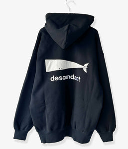 DESCENDANT/CACHALOT HOODY (BLACK)