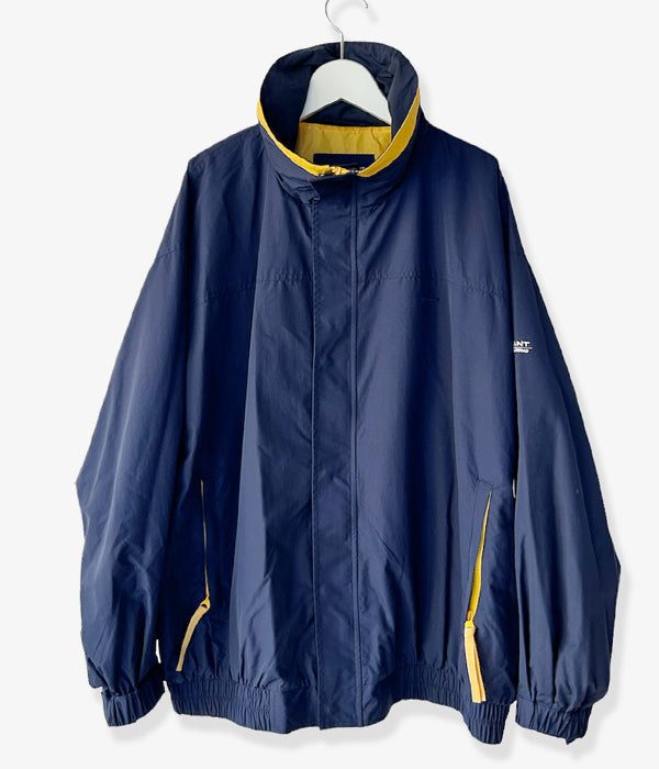 DESCENDANT/VENT NYLON JACKET (NAVY)