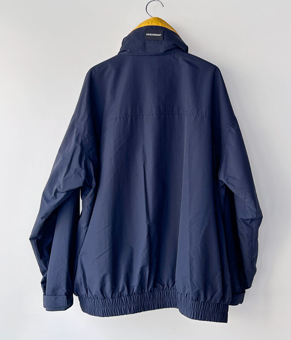 DESCENDANT/VENT NYLON JACKET (NAVY)