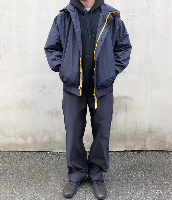 DESCENDANT/VENT NYLON JACKET (NAVY)