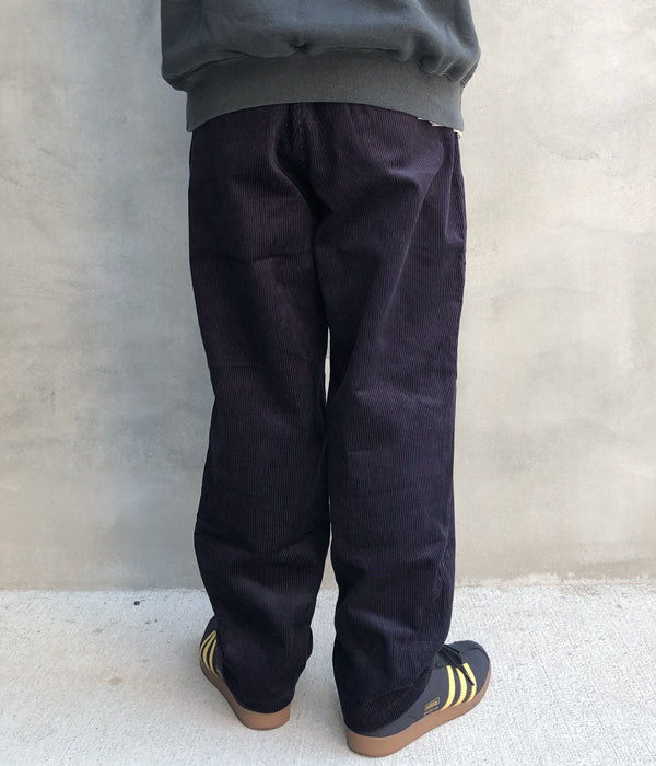 DESCENDANT/DC-6 GDT CORDUROY TROUSERS (NAVY)