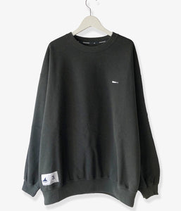 DESCENDANT/PE CREW NECK O3 (BLACK)