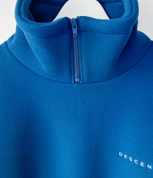 DESCENDANT/BURY ZIP FLEECE (BLUE)