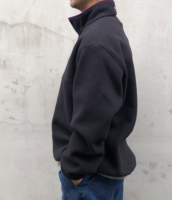 DESCENDANT/HUMMING FLEECE PULLOVER (BLACK)