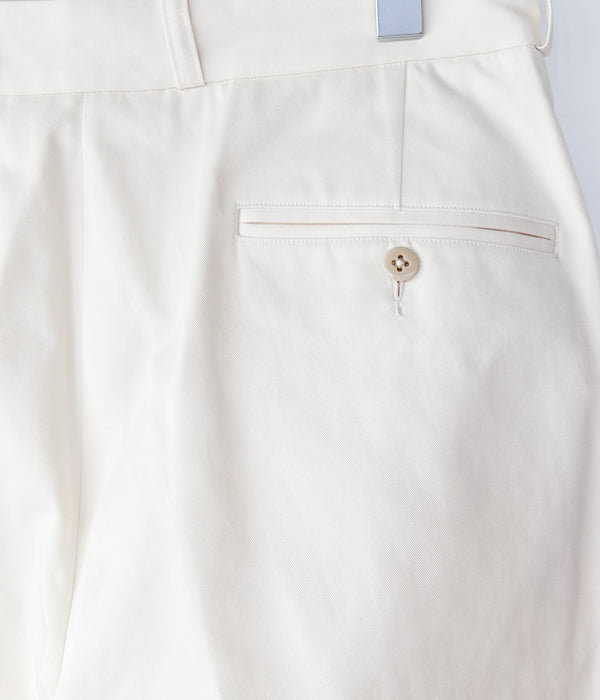 blurhms ROOTSTOCK/2046D CHINO PANTS (IVORY)