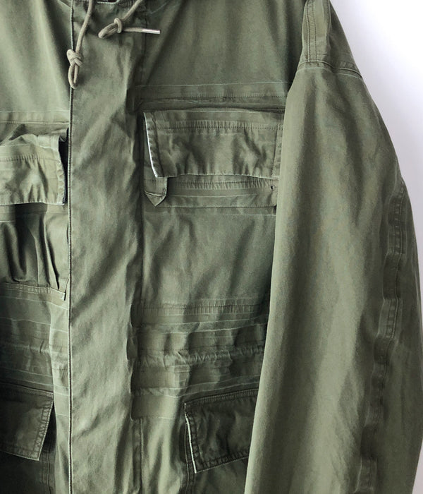 visvim/COPLESTON FIELD PARKA 3L DMGD (OLIVE)