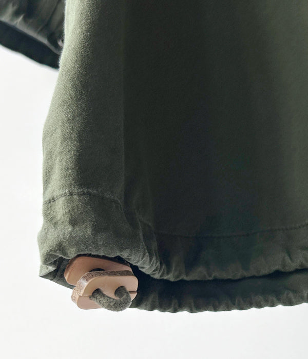 visvim/CHINOOK PONCHO 3L DMGD (OLIVE)