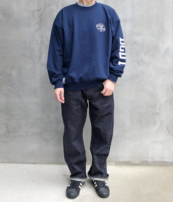 DESCENDANT/UNDER THE CURRENT CREW NECK (NAVY)