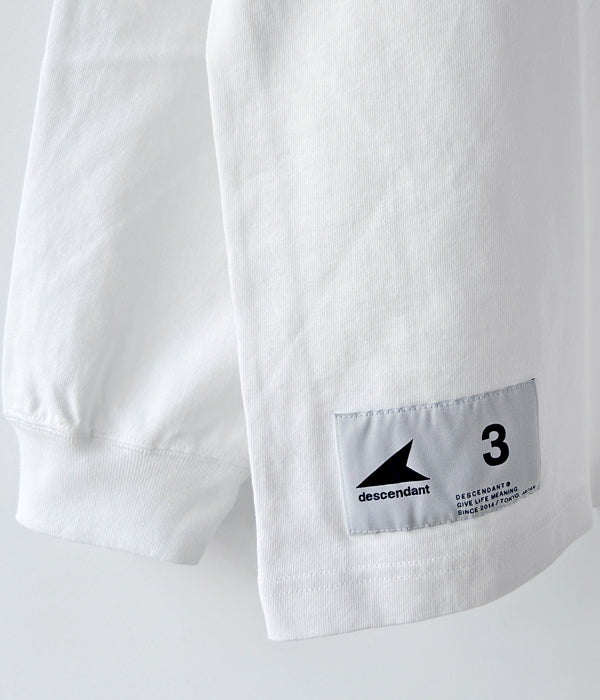 DESCENDANT/OTL ORGANIC COTTON LS (WHITE)