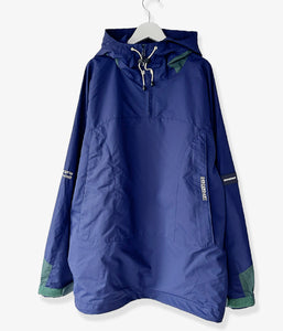 DESCENDANT/VERSANT NYLON ANORAK (NAVY)