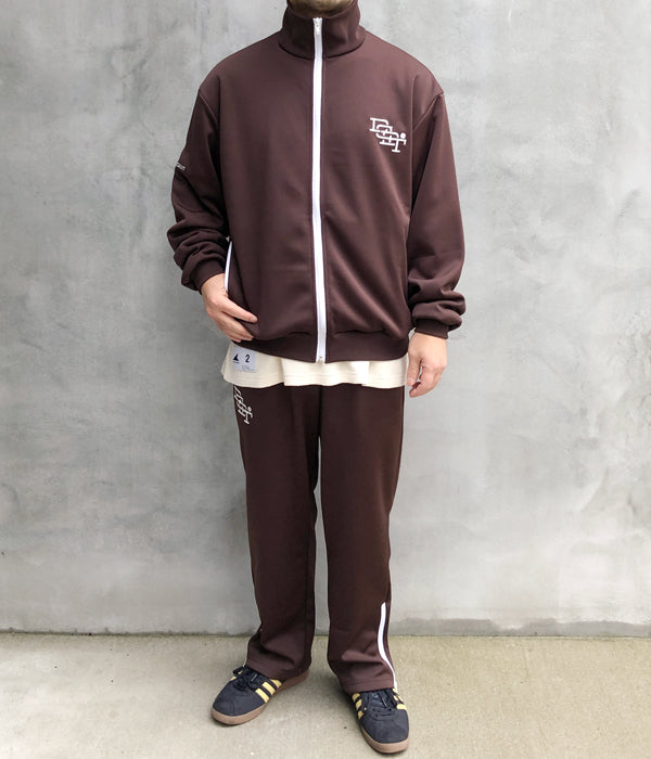 DESCENDANT　コラボ　トラックジャケット DESCENDANT/CLUB TRACK JACKET (BROWN)