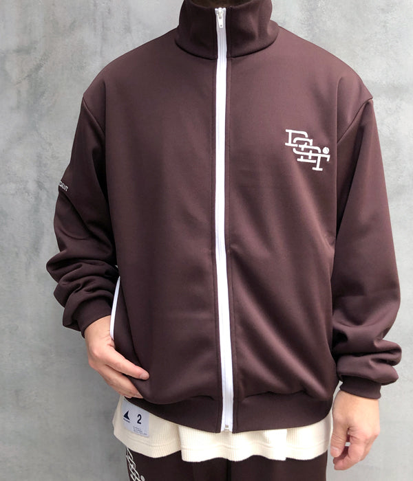 24SS DESCENDANTディセンダント CLUB TRACK JACKET DESCENDANT/CLUB TRACK JACKET (BROWN)