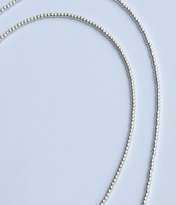 INTERIM/TAXCO SILVER PAIR NECKLACE