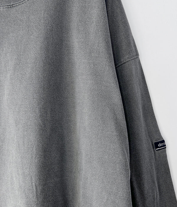 DESCENDANT/HORIZON LS PIGMENT DYE (GRAY)