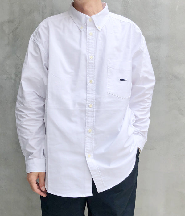 DESCENDANT/KENNEDY'S OXFORD LS SHIRT (WHITE)