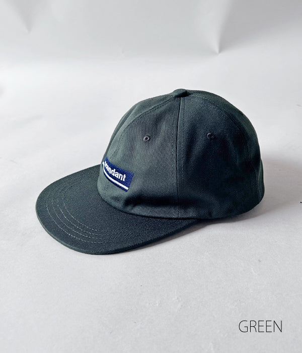 DESCENDANT デニムキャップ　HORIZON 6PANEL ブラック DESCENDANT/HORIZON 6PANEL