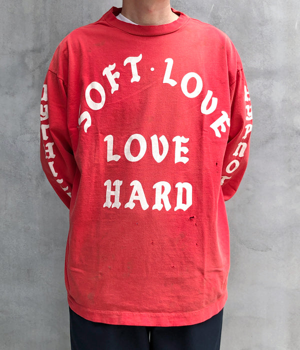 SAINT MICHAEL/LS TEE/SOFT LOVE/RED