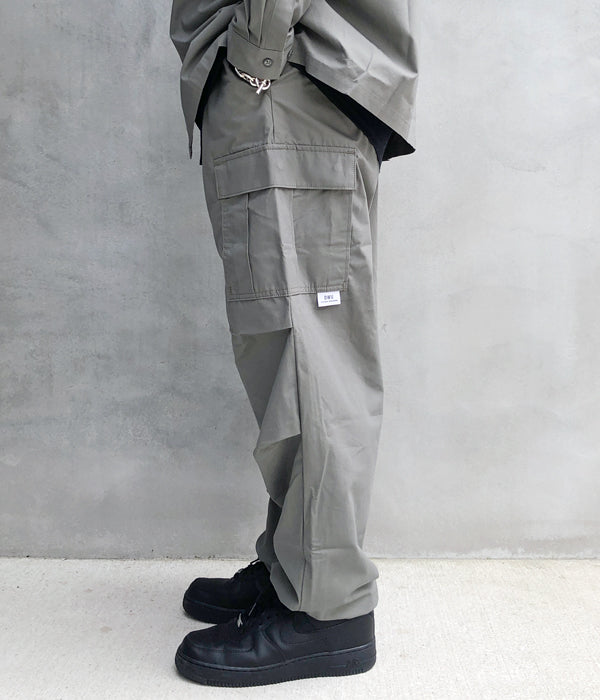 descendant カーゴパンツ ミリタリーパンツ サイズ1 DESCENDANT/BUCKET CARGO TROUSERS (GRAY)
