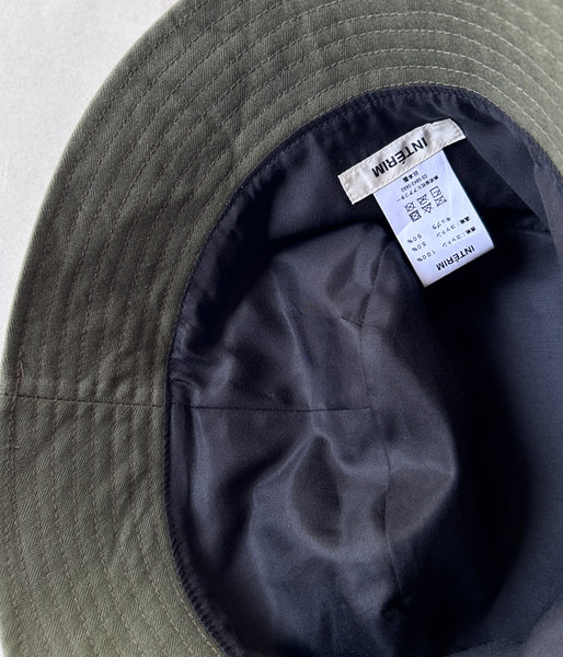 INTERIM/ORGANIC COTTON HBT TWILL BUCKET HAT