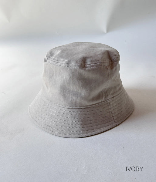 INTERIM/ORGANIC COTTON HBT TWILL BUCKET HAT