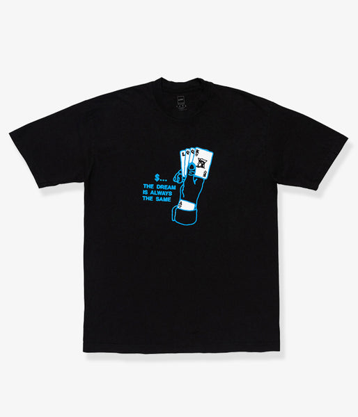 LQQK Studio/LQQK CARDS TEE (BLACK)