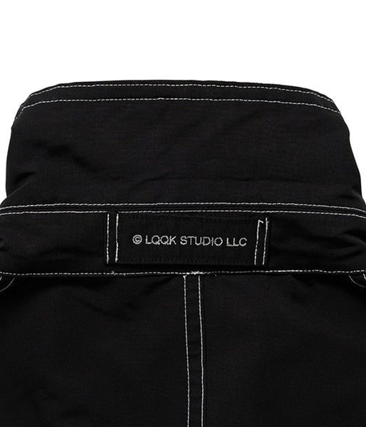 LQQK Studio/CORDURA LONG FIELD COAT (BLACK)