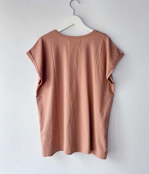 MHL./FINE COTTON JERSEY SS WOMENS (MAUVE)