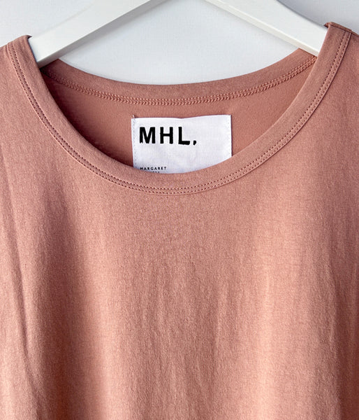 MHL./FINE COTTON JERSEY SS WOMENS (MAUVE)