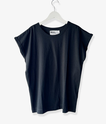 MHL./FINE COTTON JERSEY SS WOMENS (CHARCOAL)
