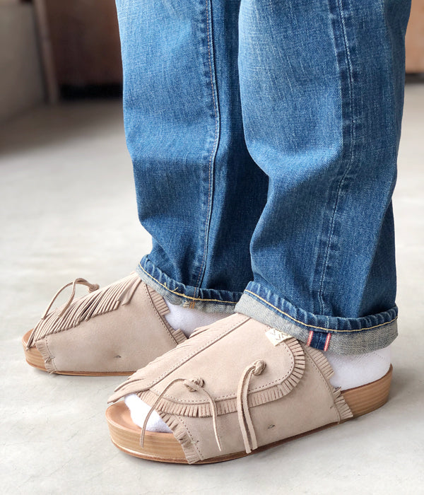 visvim/CHRISTO SHAMAN-FOLK (SAND)