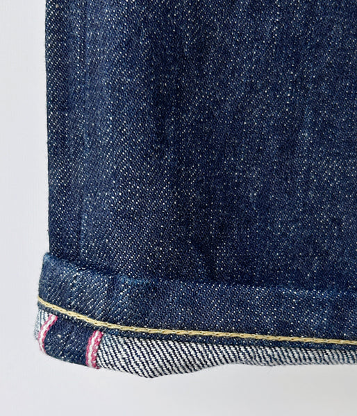 INTERIM/1937XX" SHUTTLE DENIM TROUSERS (NAVY)