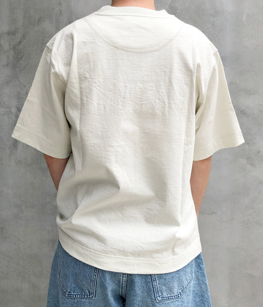 MHL./PAINTED DRY COTTON JERSEY SS (WHITE)