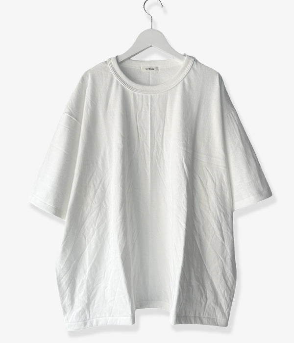 INTERIM/BINDER NECK LOOP WHEEL AME-KAJI TEE (OFF)