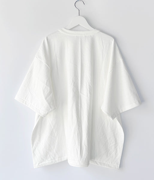 INTERIM/BINDER NECK LOOP WHEEL AME-KAJI TEE (OFF)