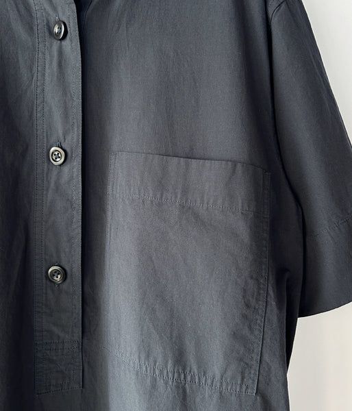 MHL./SANDED COTTON LINEN OP (CHARCOAL)