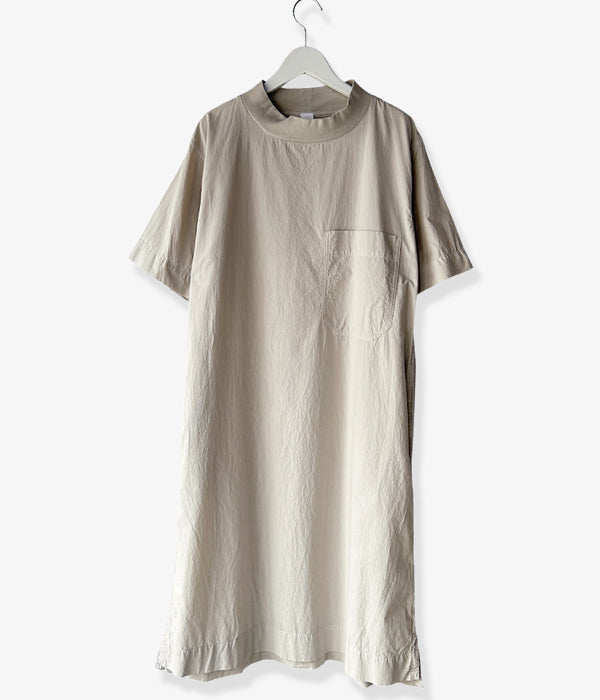 MHL./WASHED DRY COTTON POPLIN (ECRU)